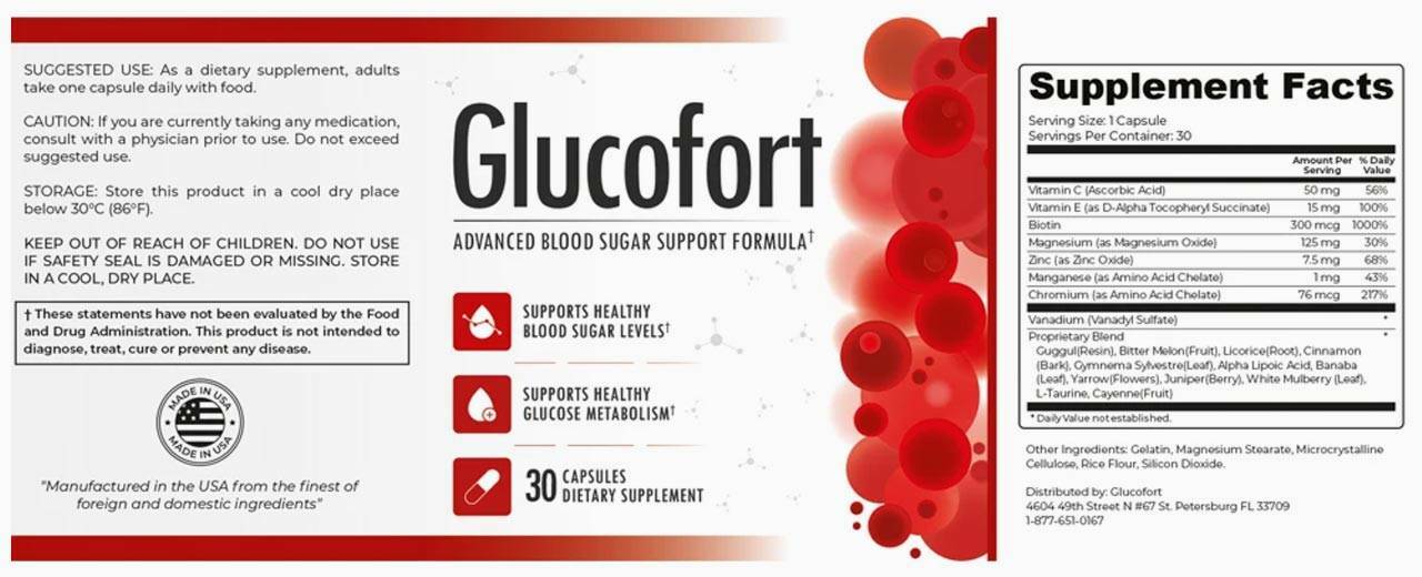 GlucoFort Reviews (Pros vs Cons)