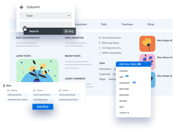 Multi Mega Menu Responsive Plugin